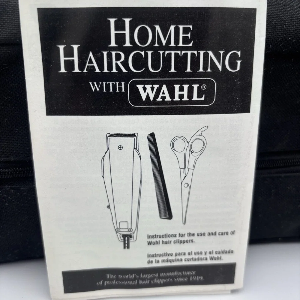 Wahl Performer Home Haircutting Clipper Kit CMCO Clippers 8 Guide Combs Case EUC